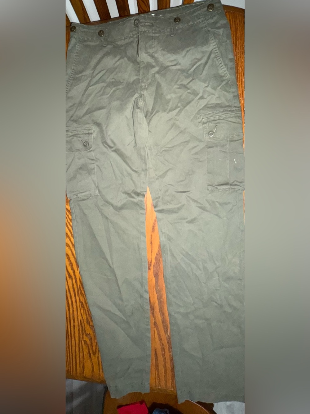 Amazon Essentials Men’s Cargo Pants 32x32 Olive Green Utility